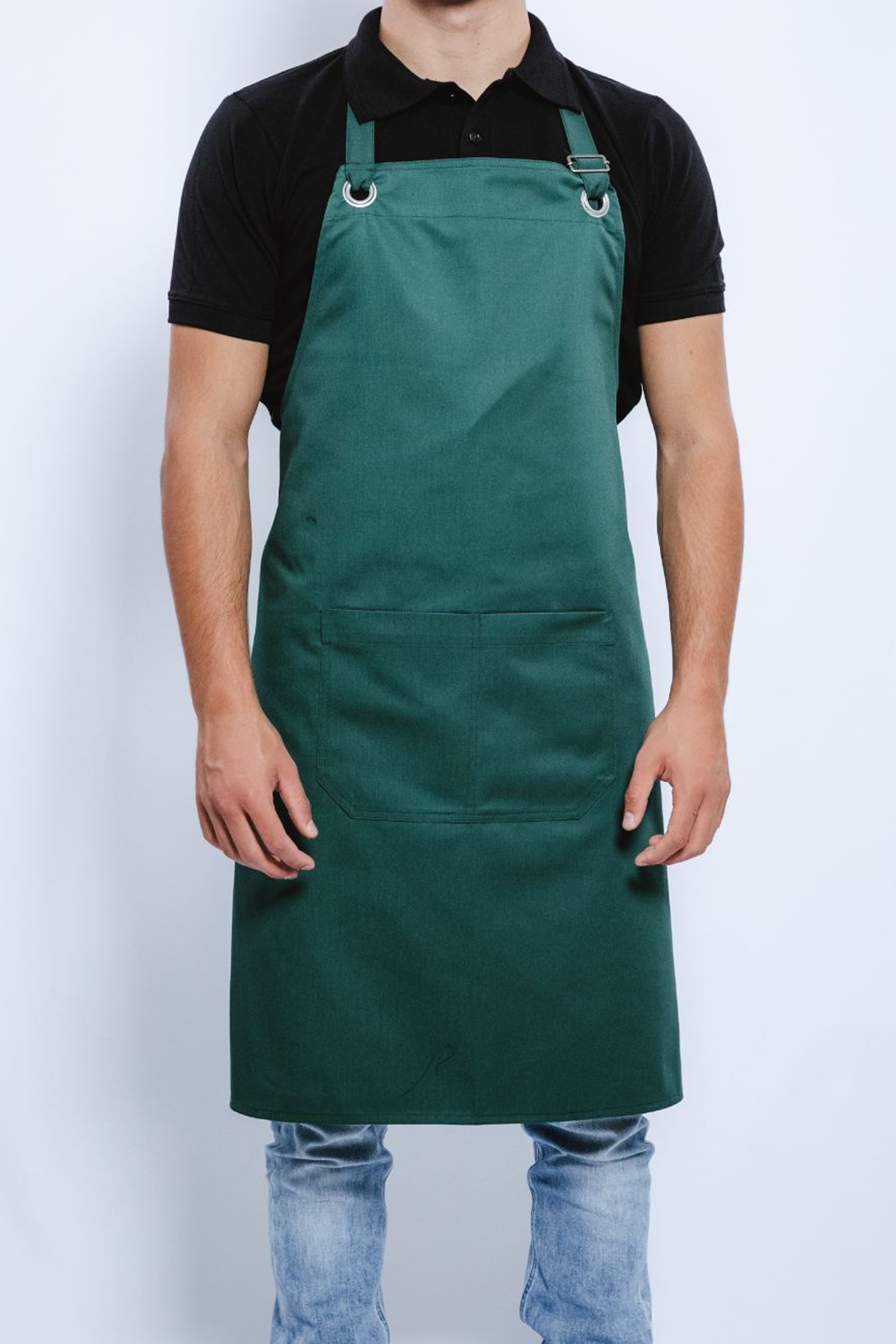 Bib Apron Red 2